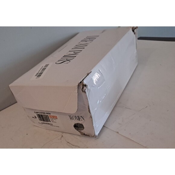 New Dream Paris Sandals Womens Sz 10 Closed Toe Flats Summer Shoes Buckle Ankle - Picture 14 of 15